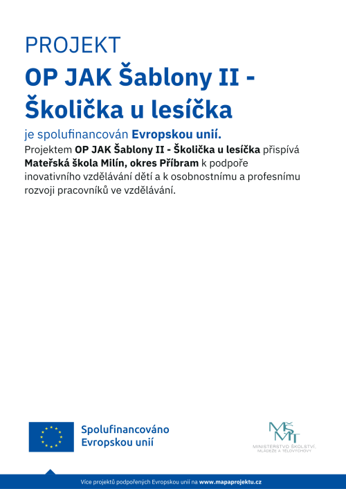 Šablony OP JAK II